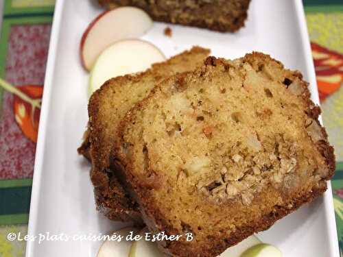 Pain aux pommes et crumble 