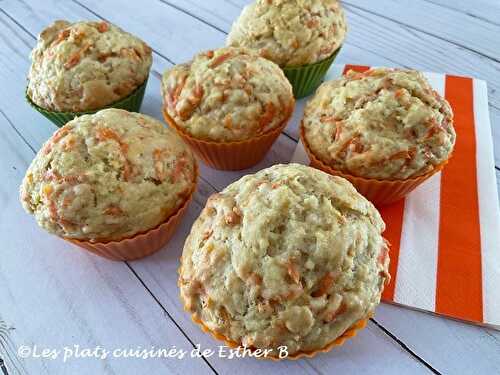 Muffins aux carottes (style Tim Horton)