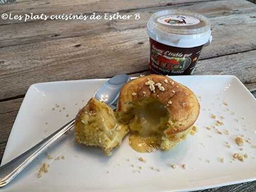 Mini-gâteaux fondants à l’érable 