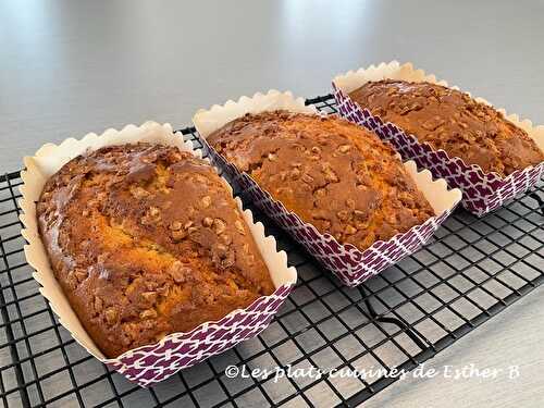 Petits cakes aux pépites et au sucre d’érable