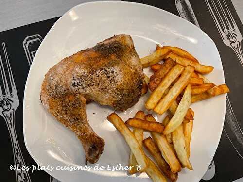 Cuisses de poulet BBQ croustillantes 