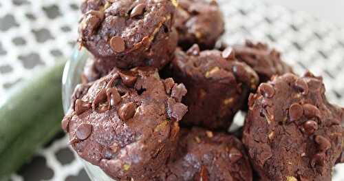 Mini gâteaux au chocolat et aux courgettes