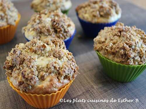   Muffins croustade aux pommes