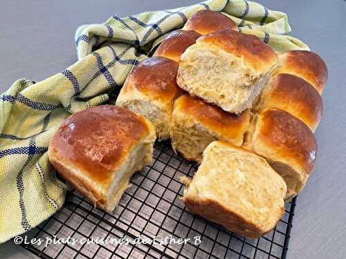 Petits pains briochés au lait évaporé