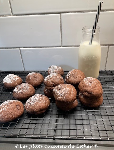 Biscuits au fromage à la crème et pépites de chocolat 