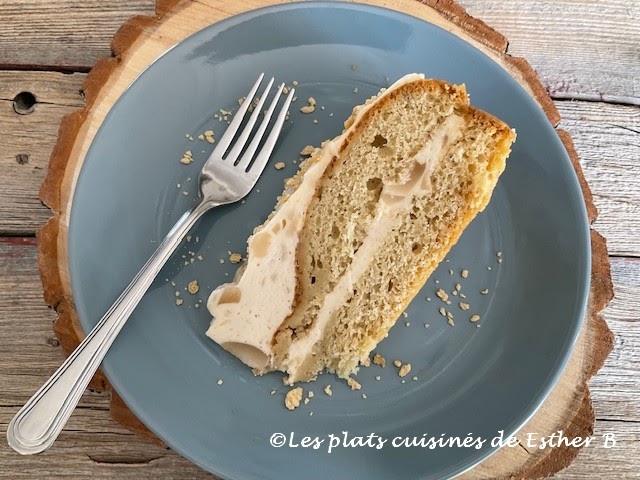 Gâteau mousse à l'érable