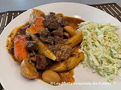 Ragoût de boeuf aux légumes plein de saveurs