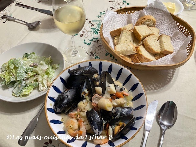 Bouillabaisse à la gaspésienne