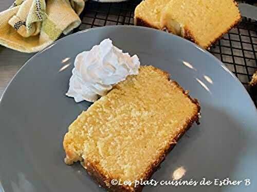 Pain gâteau au citron 