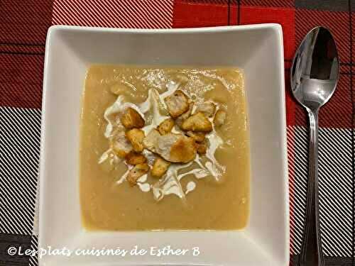 Crème de chou-fleur au sirop d’érable