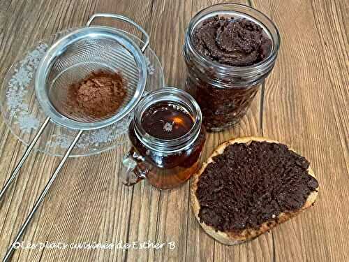 Pâte à tartiner au cacao, beurre de noix et sirop d'érable 