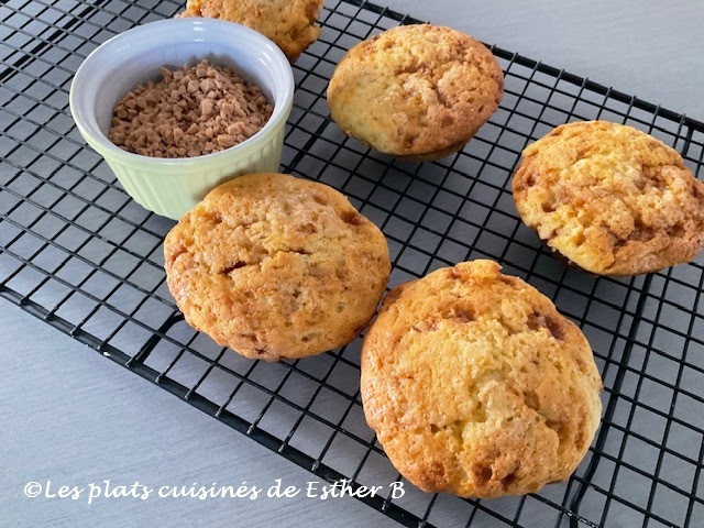 Muffins au caramel 