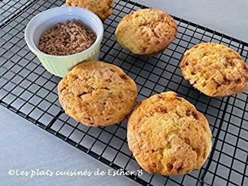 Muffins au caramel 