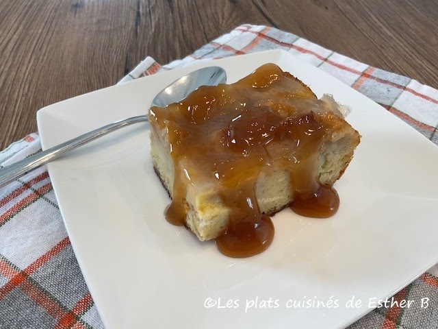 Pouding au pain chômeur (à l'érable)