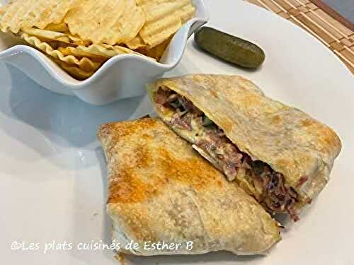 Wrap au  smoked meat 