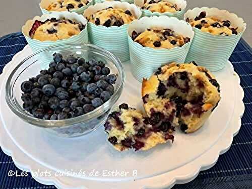 Muffins aux bleuets