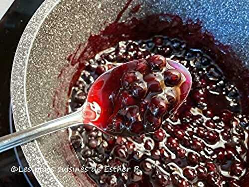 Sirop de bleuets