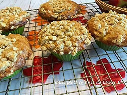 Muffins à la croustade aux pommes