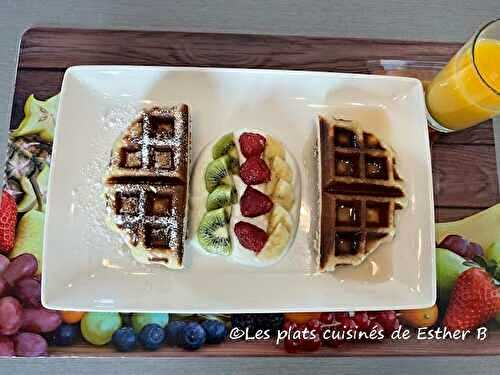 Gaufres brioche