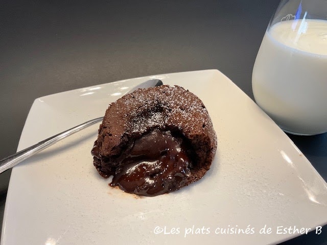 Fondant au chocolat mi-cuits au air fryer