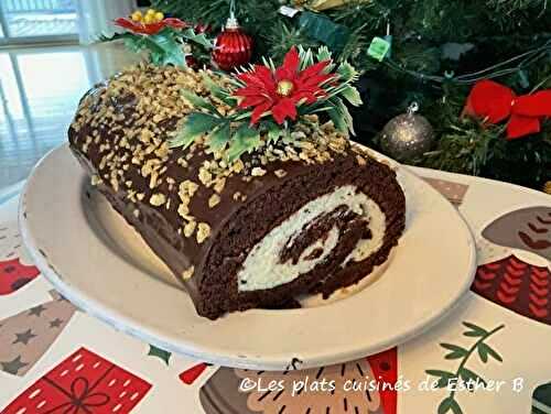 Gâteau roulé au chocolat