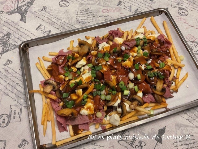 Poutine familiale au smoked meat 