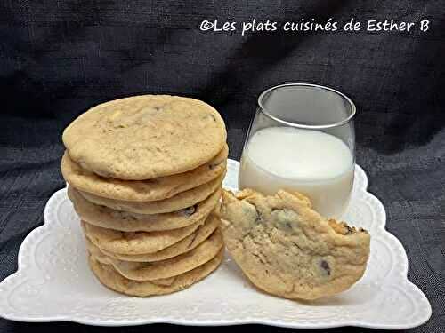 Biscuits aux brisures de chocolat style Subway