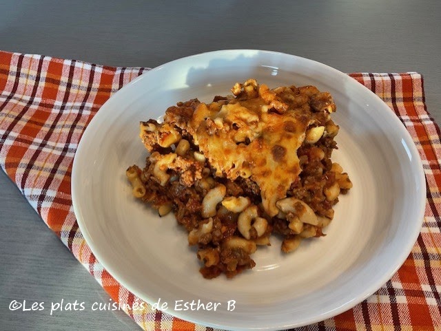 Macaroni à la viande