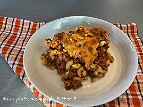 Macaroni à la viande