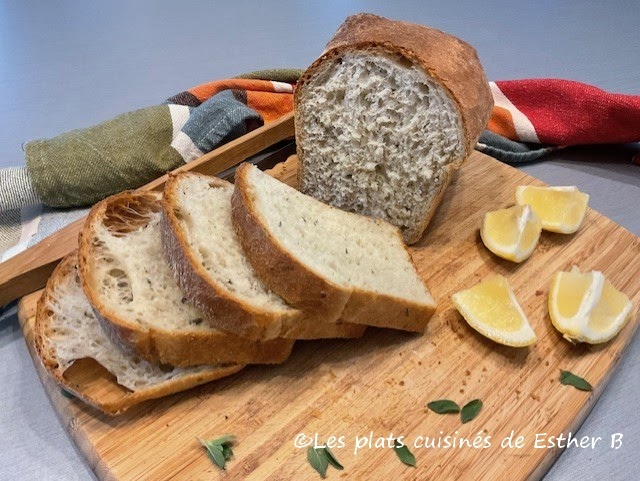  Pain aux fines herbes et au citron