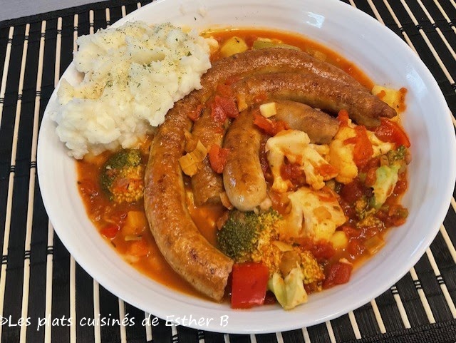 Ragoût de saucisses aux légumes