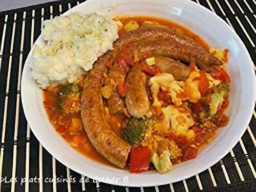 Ragoût de saucisses aux légumes