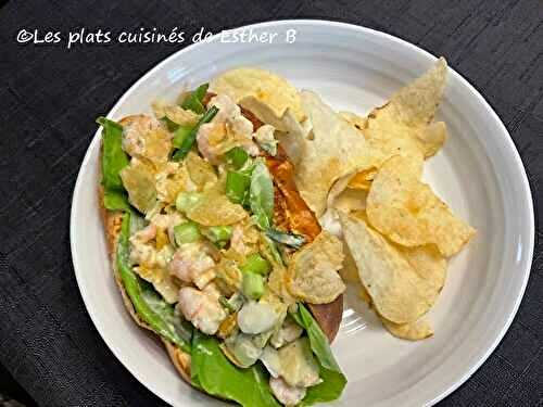Guédilles aux crevettes de Matane