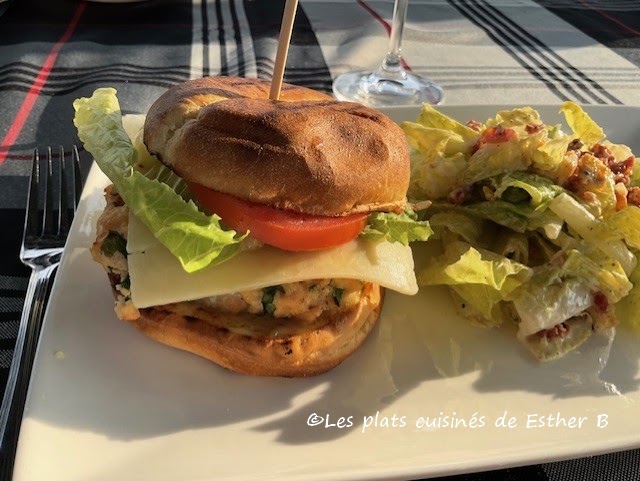 Burgers de saumon à la façon Le Coup de Grâce