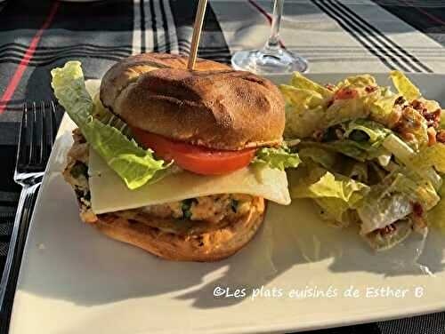 Burgers de saumon à la façon Le Coup de Grâce