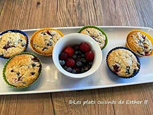 Muffins explosion de fruits