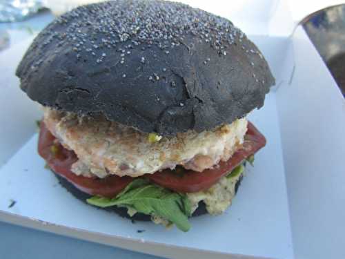 Burger au saumon