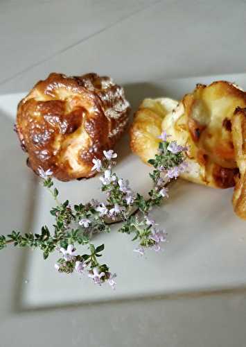 Cannelés au saumon frais et thym