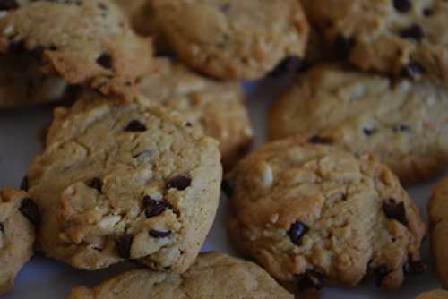 Cookies au beurre de cacahuètes - Un tour en cuisine.