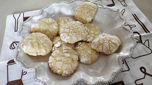 Cookies au citron de Menton