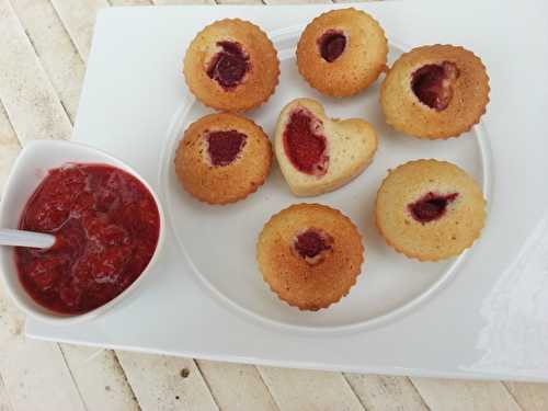 Financiers à la fraise