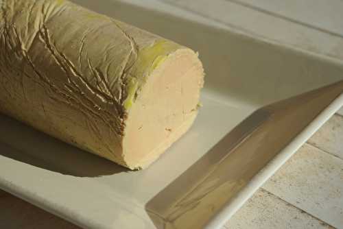 Foie gras au torchon - Les plats de Véro