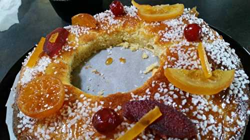 Gâteau des rois brioché - Les plats de Véro