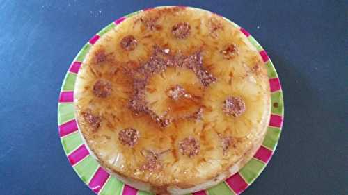 Gâteau moelleux à l'ananas