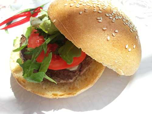 Hamburger provençal - Les plats de Véro
