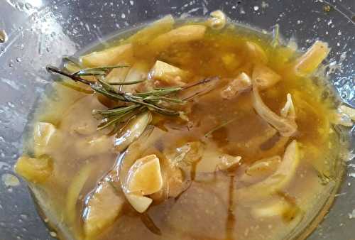 Marinade au citron confit