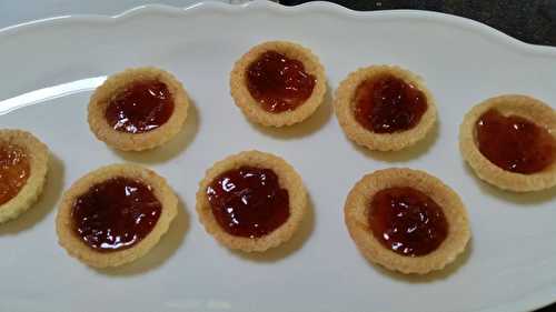 Minis tartelettes à la confiture