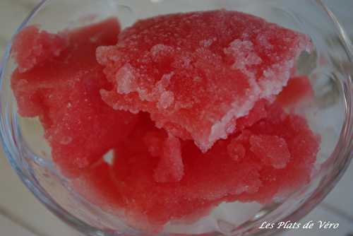 SORBET A LA PASTEQUE