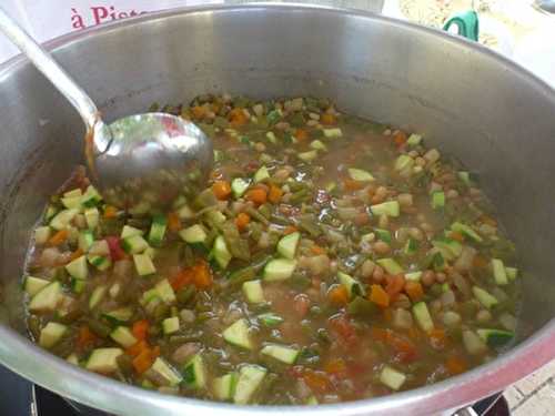 Soupe au pistou - Les plats de Véro