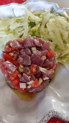 Tartare de thon